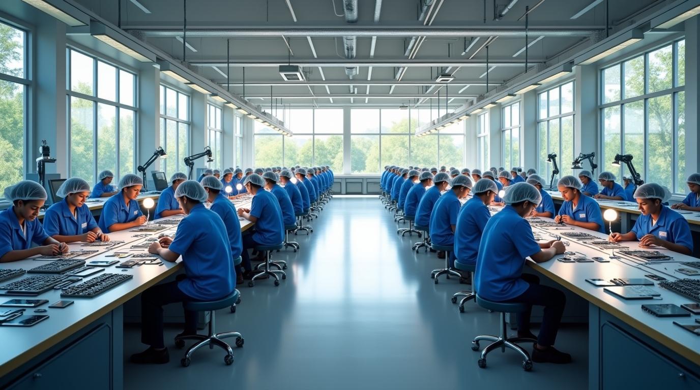 Apple iPhone manufacturing shift
